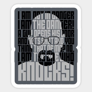 Heisenberg is the danger Sticker